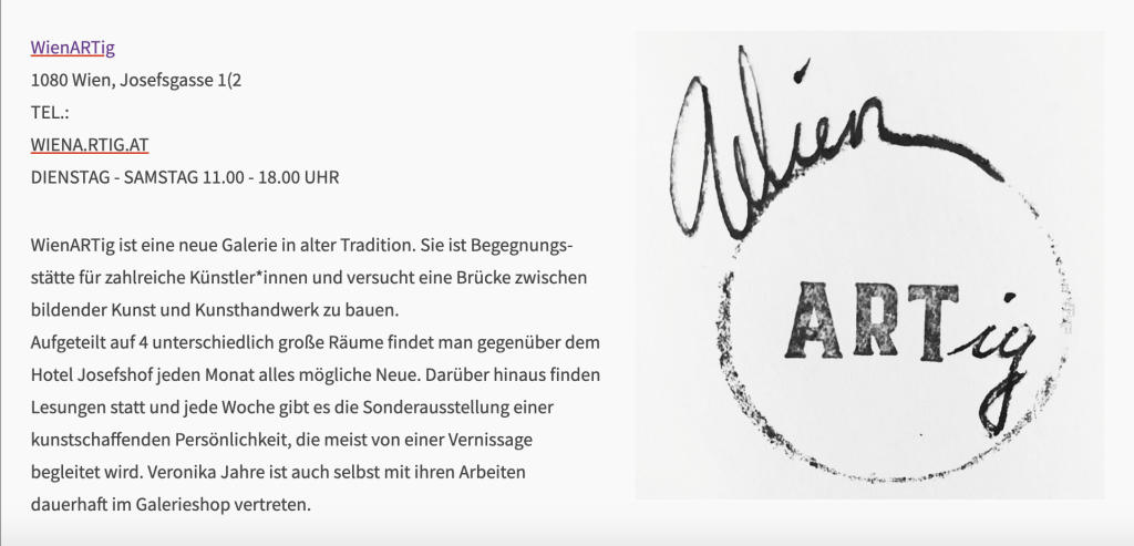 Modeschmuck Wien handgefertigt